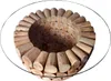 riess-ambiente Table basse artisanale PURE NATURE 70cm teck Voir les images du produit 8