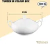Terrina Wilmax con coperchio da 2800 ml in porcellana, Anteprima dell’immagine prodotto 4