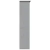vidaXL Regał 5 przegród BODO Szary 82x40x173 cm lite drewno Podgląd zdjęcia produktu 4