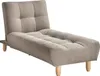 Recamiere ausklappbar - Stoff - Taupe - ESTEBAN Produktbild-Vorschau 7