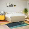 Maison Exclusive - Boxspringbett mit Matratze Creme 180x200 Produktbild-Vorschau 3