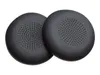 Two black ear pads for a headset are shown against a white background. Anteprima dell’immagine prodotto
