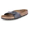 Birkenstock Damen Pantolette, schwarz(schwarzmetallic Produktbild-Vorschau 41