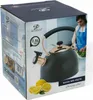 Czajnik 2.5L Stalowy Nierdzewny Czarny Matowy z Gwizdkiem Podgląd zdjęcia produktu 10