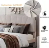 CDGlobal  Polsterbett 140x200cm mit höhenverstellbarem Produktbild-Vorschau 4