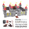 Große Ritterburg mit Spielfiguren & Zubehör Kunststoff 72 Produktbild-Vorschau 2