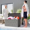 Outsunny Gartenbox 227 Liter Wasserdicht Abschließbar Produktbild-Vorschau 8