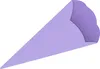 3D Color Schultüten Bastelwellpappe 68CM FLIEDER - Produktbild-Vorschau 1