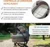 be4home materasso ovale per culla 70 x 37 cm, traspirante, Anteprima dell’immagine prodotto 3