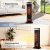 Heizlüfter Energiesparend, PTC Keramik Heizlüfte Leise, 70° Produktbild-Vorschau 2