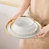 Service de table en porcelaine, 12 pièces, service à table Voir les images du produit 6