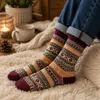 5 Paar Wollsocken für Damen und Herren – Warme, dicke Produktbild-Vorschau 3