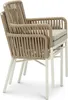 Gartenstuhl AFUERA 6er Set, weiß/champagner - Balkonstühle Produktbild-Vorschau 4