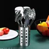 Set di utensili da cucina in acciaio inox da 13 pezzi, Anteprima dell’immagine prodotto 2