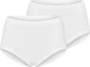 Schiesser Damen-Taillenslip 2er-Pack weiß 52 Produktbild-Vorschau 7