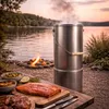 Eurocatch Teleskop Räucherofen Rund 101 cm – Smoker für Produktbild-Vorschau 8