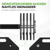 Tunturi Rapid Verstellbare Kurzhantel – Einzelsatz – Produktbild-Vorschau 9