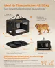 Feandrea Hundebox faltbar, Transportbox Hund, XXXXL, Produktbild-Vorschau 11
