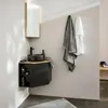 Ensemble meuble sous vasque d'angle SORRENTO + vasque noire Voir les images du produit 6