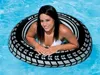 Anello d'acqua gonfiabile 60 cm - bianco e nero Anteprima dell’immagine prodotto 9