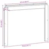 vidaXL Armlehnen Modul 2 stk. Weiß 79 x 6 x 61 cm Produktbild-Vorschau 7