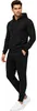 Herren Jogginganzug einfarbig 100% BW 586 Schwarz S Produktbild-Vorschau 1