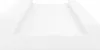 A white shelf unit shown from a slightly elevated, angled perspective. Voir les images du produit