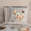 Duvet cover Good Morning 135x200 + 1* 80x80 cm - Rocket in Produktbild-Vorschau 6