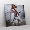 Wanduhr - Quadrat - Glasuhr - Ballerina Ballett Studio - Produktbild-Vorschau 4