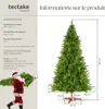 Sapin de Noël artificiel CUPID, aiguilles moulées par Voir les images du produit 6