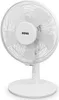 A white oscillating desk fan. Produktbild-Vorschau