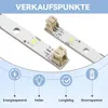 LED-Lichtleiste 4er Set, 160x10mm, kaltweiß, Produktbild-Vorschau 2