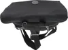 A black backpack is shown from a top-down perspective, with straps visible. Produktbild-Vorschau
