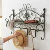 DanDiBo Portemanteau mural métal avec étagère 60 cm Malega Voir les images du produit 6