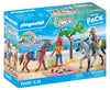 PLAYMOBIL 71470 Amelia et Ben avec leurs chevaux - Les Voir les images du produit 1