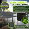 Panchina da giardino tillvex® resistente alle intemperie, Anteprima dell’immagine prodotto 4