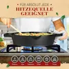 KRUSTENZAUBER Gusseisenpfanne Induktion 32cm Doppelgriff - Produktbild-Vorschau 6