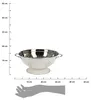 Koopman Colapasta in acciaio inox con manici - 28 cm Anteprima dell’immagine prodotto 3