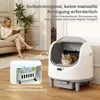 Litière autonettoyante Puluomis, 80 litres, XXL, ouverte, Voir les images du produit 5