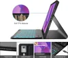A tablet with a keyboard case, showing different features. Produktbild-Vorschau