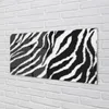 Glasbilder 125x50 Wandkunst Zebrafell Produktbild-Vorschau 2