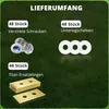 48er-Set Ersatzmesser für Rasenmäher, Gefertigt Aus Einer Produktbild-Vorschau 5