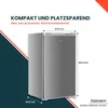 homeX CS0881-S Kühlschrank ohne Gefrierfach, Produktbild-Vorschau 3