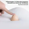 Nackenkissen, Reisekissen mit Haube, Memory Foam Produktbild-Vorschau 9