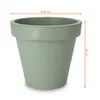 Fioriera in plastica XXL rotonda - Ø 58 cm / verde chiaro - Anteprima dell’immagine prodotto 2