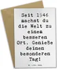 Mr. & Mrs. Panda babykarte Spruch 1946 Geburtstag - Weiß - Produktbild-Vorschau 1