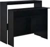 barový stůl vidaXL se 2 deskami černý 130x40x120 cm Náhled obrázku produktu 8