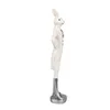 Clayre & Eef Figur Kaninchen 20 cm Weiß Polyresin Produktbild-Vorschau 4