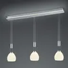 B-Leuchten 3-flg LED Pendelleuchte Sam Nickel Produktbild-Vorschau 8