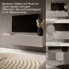 Selsey VELDIO - Szafka pod TV 140 cm szaro-beżowa z Podgląd zdjęcia produktu 2
